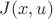 $J(x,u)$