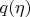 $q(\eta)$