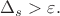 $\Delta_s>\varepsilon.$