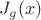 $J_g(x)$