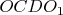 $OCDO_1$