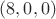$(8,0,0)$ $(8,0,0)$