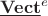 $\underline{\mathbf{Vect}}^e$