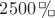 $2500\!\rotatebox[c]{-45}{{\diamond}\!\backslash\!{\diamond}}$