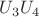 $U_3 и U_4$