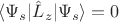 $\langle \Psi_s| \hat{L}_z | \Psi_s \rangle = 0$