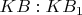 $KB:KB_1$