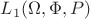 $L_1(\Omega,\Phi,P)$