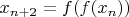 $x_{n+2}=f(f(x_n))$
