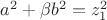 $a^2+\beta b^2=z_1^2$