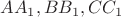 $AA_1,BB_1,CC_1$