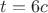 $t={6c}$ $t={6c}$