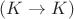 $(K \to K)$ $(K \to K)$