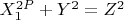 $X^{2P}_1 + Y^2 = Z^2$