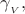 $\gamma_{{}_V},$