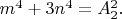 $m^4+3n^4=A_2^2.$