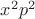 $x^2p^2$