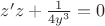 $z'z+\frac{1}{4y^3}=0$