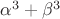 $\alpha^3 + \beta^3$