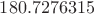 $180.7276315$