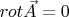 $rot\vec A=0$