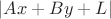 $|Ax+By+L|$ $|Ax+By+L|$