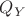 $Q_{Y}$