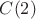 $C (2)$