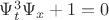 $\Psi_t^3\Psi_x+1=0$