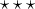 $\star \star \star $