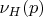 $\nu_H(p)$