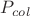 $P_{col}$
