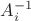 $A_i^{-1}$