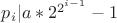 $p_i|a*2^{2^{i-1}}-1$