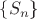 $\{S_{n}$\}