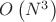 $O\left(N^3\right)$