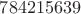$\mathrm{784215639}$