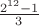 $2^{12}-1\over 3$