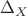 $\Delta_X