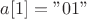 $a[1]=