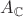 $A_\mathbb{C}$