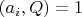 $(a_i,Q)=1$
