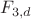 $F_{3,d}$