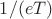 $1/(eT)$
