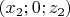 $\left(x_{2};0;z_{2}\right)$