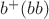 $b^+(bb)$