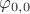 $\varphi _{0,0}$