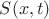 $S(x,t)$