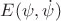 $E(\psi, \dot\psi)$