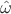 $\hat\omega$